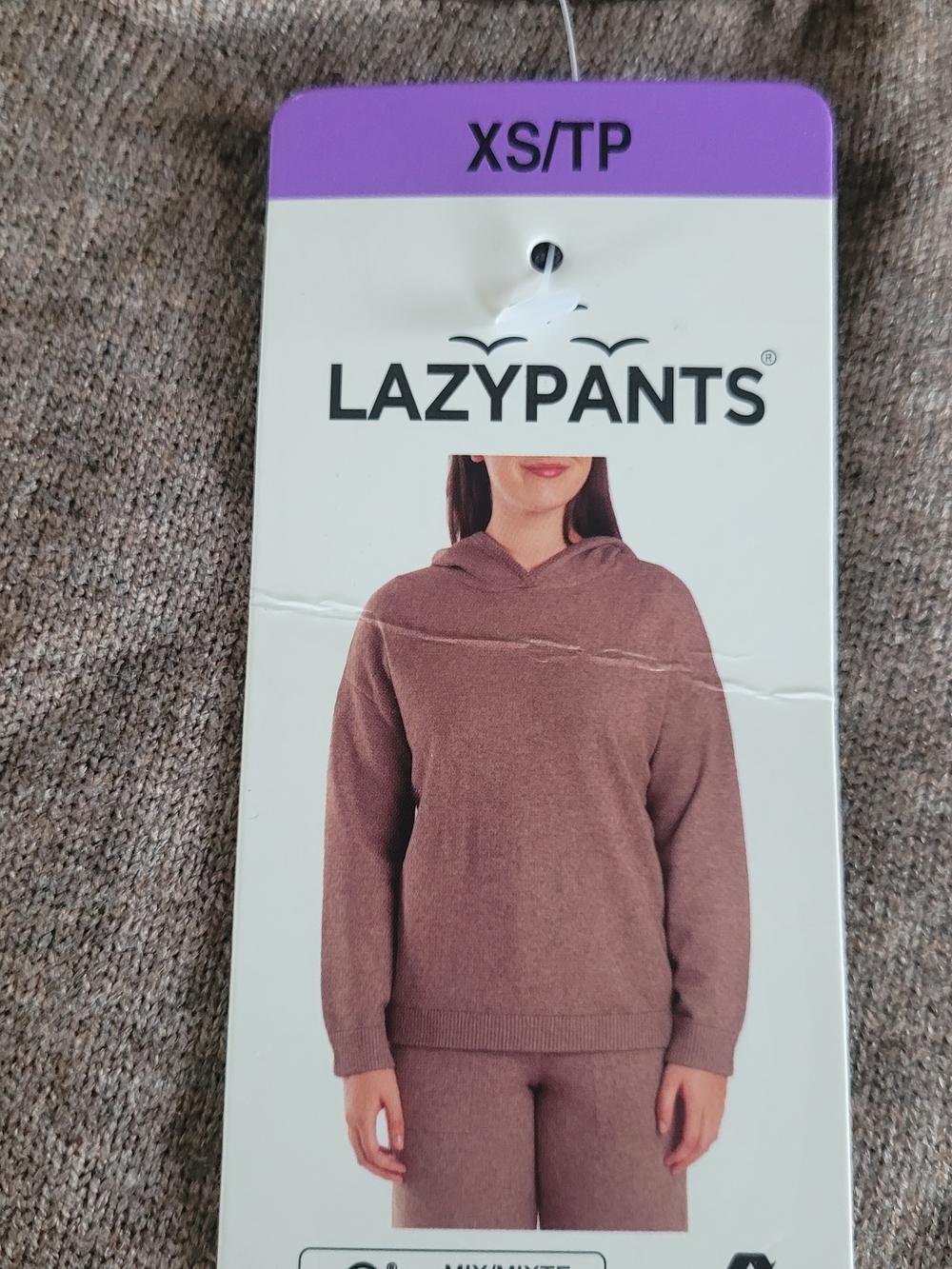 Lazypants Hooded Top ~ Size XS